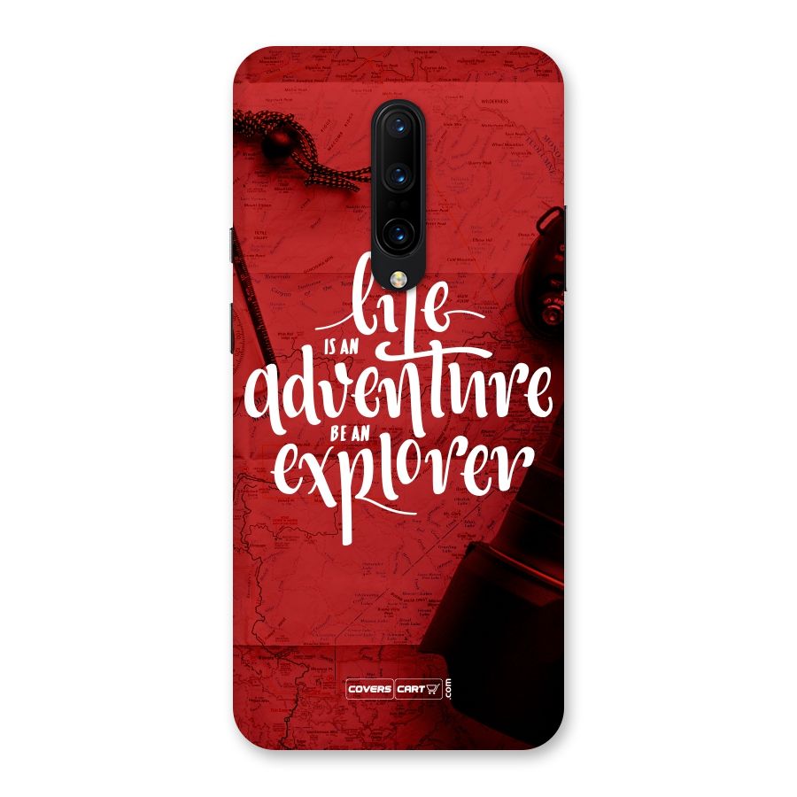 Life Adventure Explorer Back Case for OnePlus 7 Pro