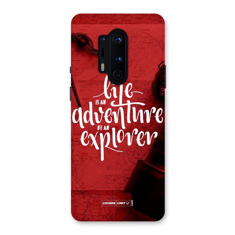 Life Adventure Explorer Back Case for OnePlus 8 Pro