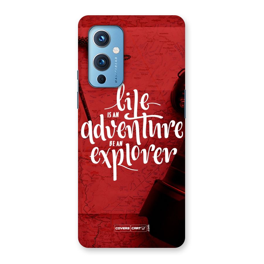 Life Adventure Explorer Back Case for OnePlus 9