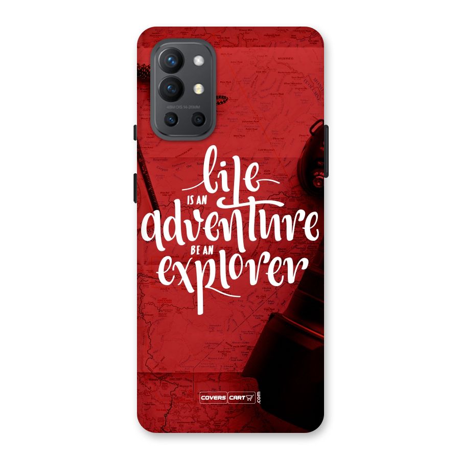 Life Adventure Explorer Back Case for OnePlus 9R
