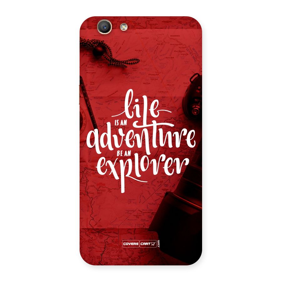 Life Adventure Explorer Back Case for Oppo A59