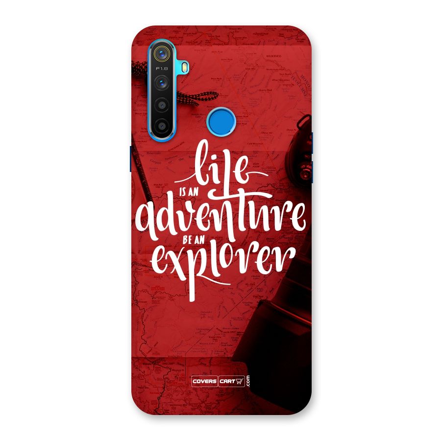 Life Adventure Explorer Back Case for Realme 5