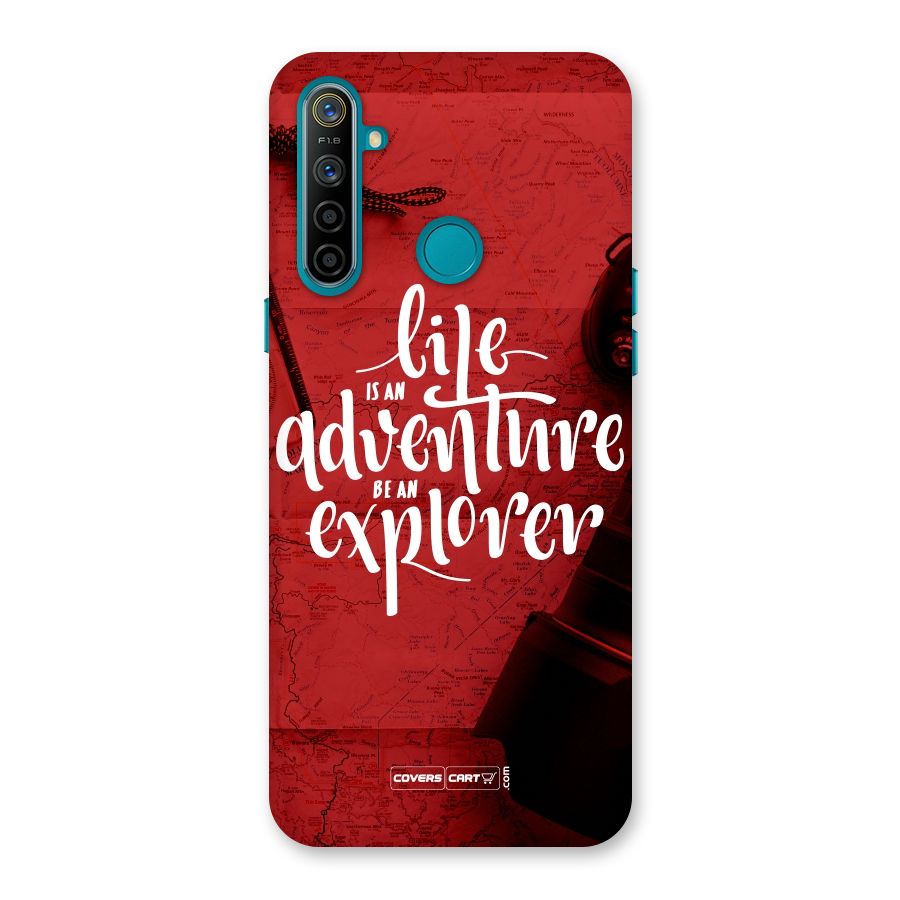 Life Adventure Explorer Back Case for Realme 5i