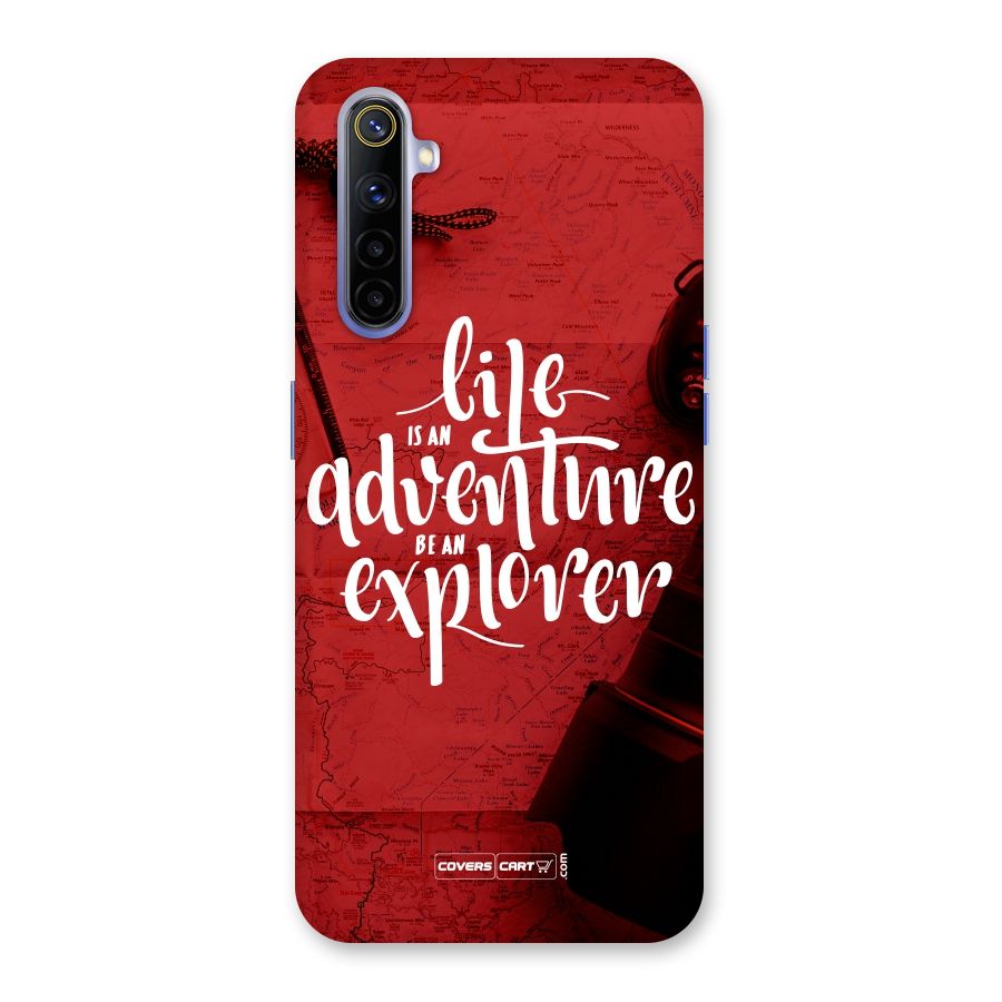 Life Adventure Explorer Back Case for Realme 6i