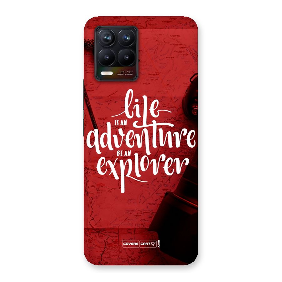 Life Adventure Explorer Back Case for Realme 8
