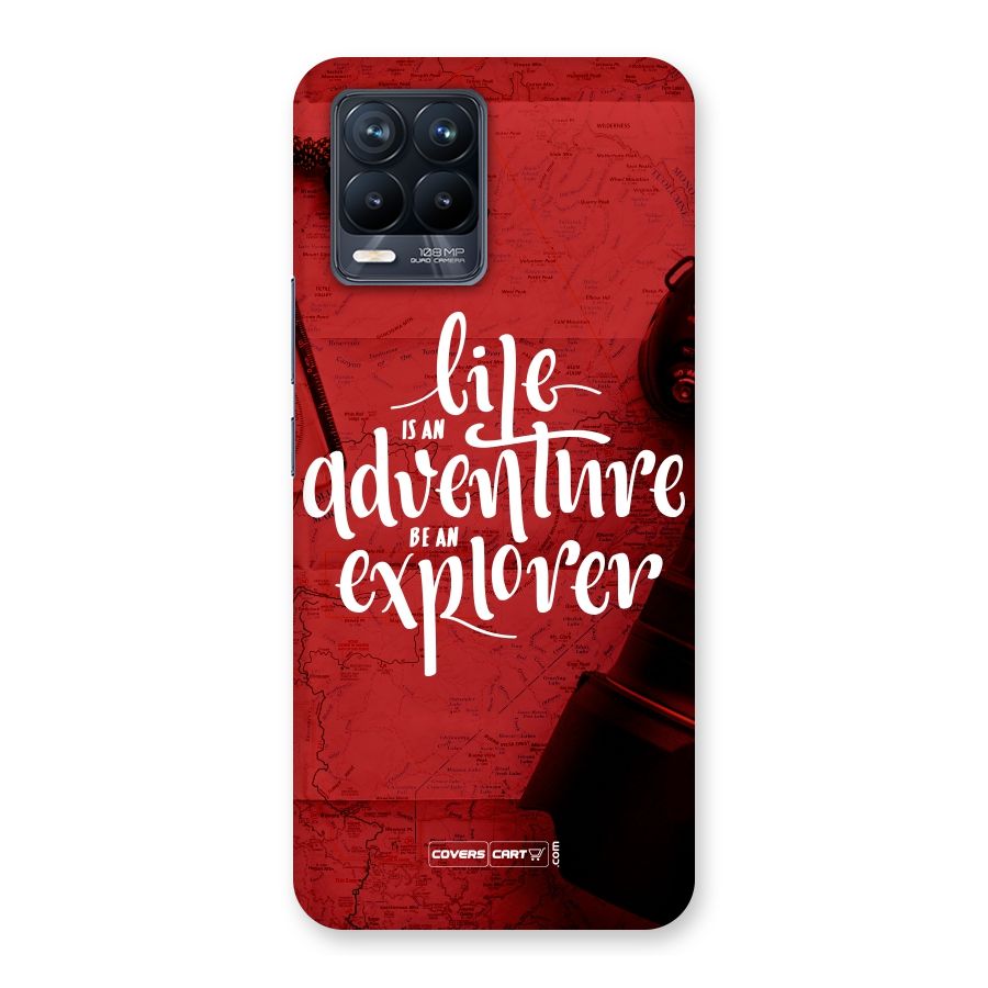 Life Adventure Explorer Back Case for Realme 8 Pro