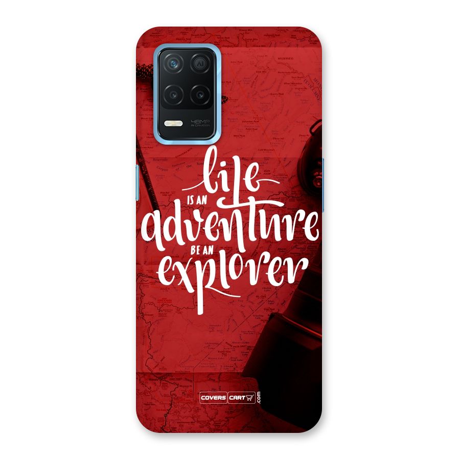 Life Adventure Explorer Back Case for Realme 8s 5G