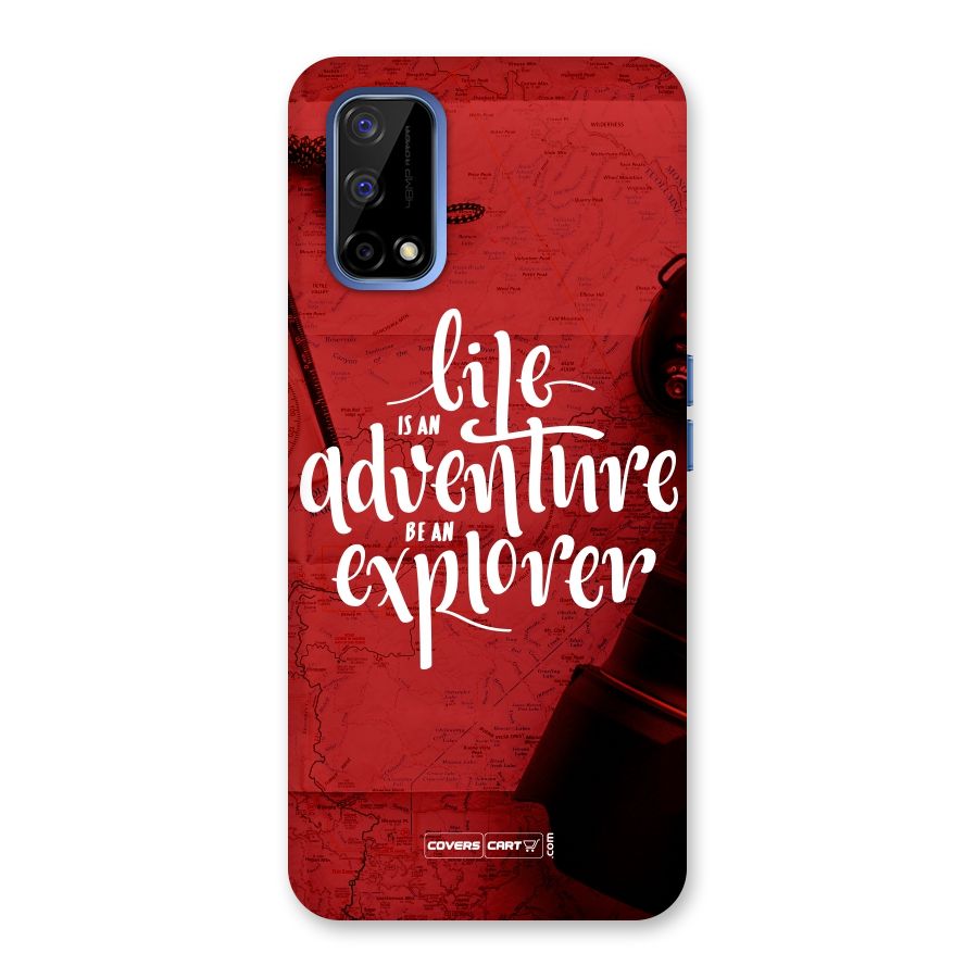 Life Adventure Explorer Back Case for Realme Narzo 30 Pro