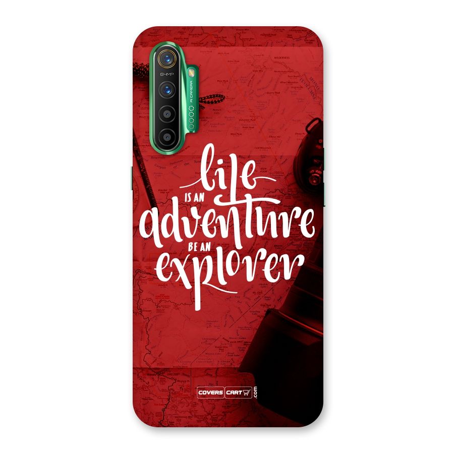 Life Adventure Explorer Back Case for Realme X2