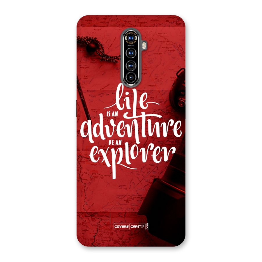 Life Adventure Explorer Back Case for Realme X2 Pro