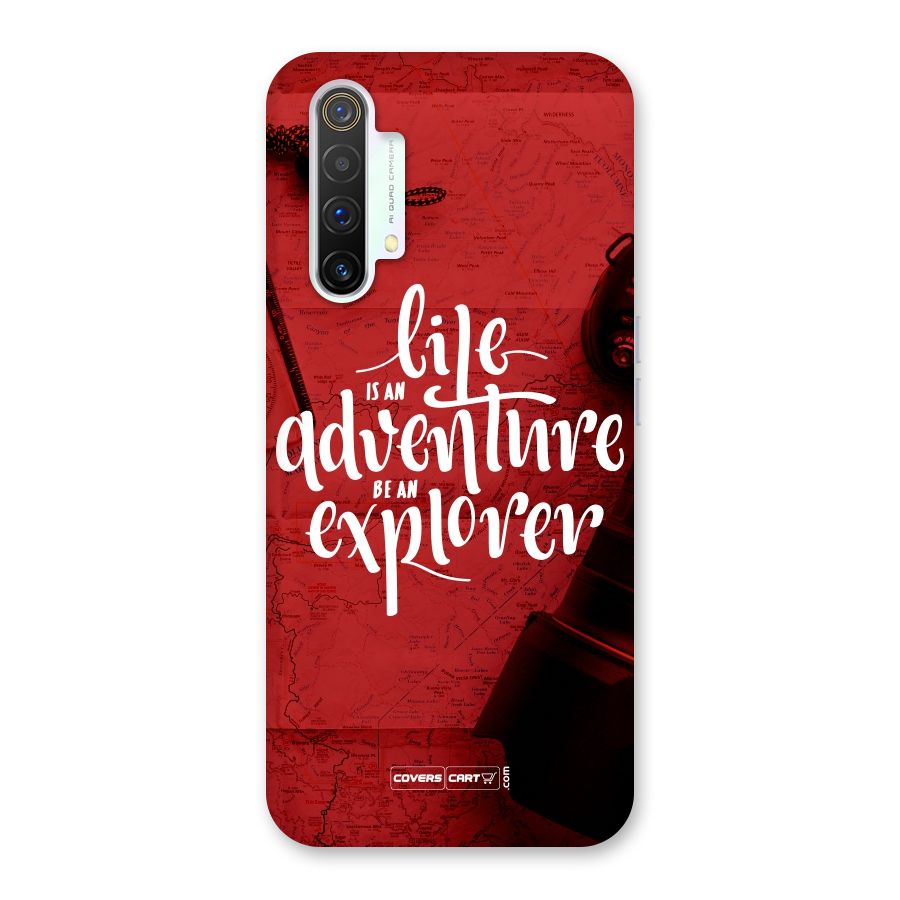 Life Adventure Explorer Back Case for Realme X3 SuperZoom