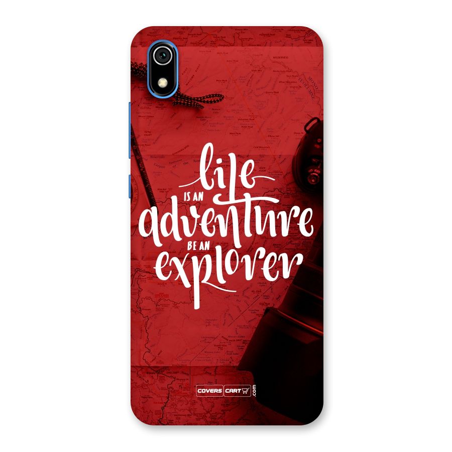 Life Adventure Explorer Back Case for Redmi 7A