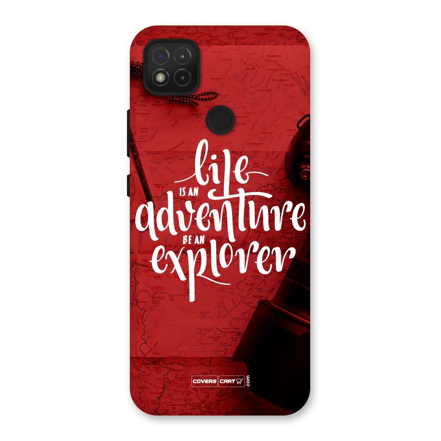 Life Adventure Explorer Back Case for Redmi 9