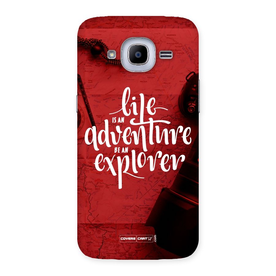Life Adventure Explorer Back Case for Samsung Galaxy J2 Pro