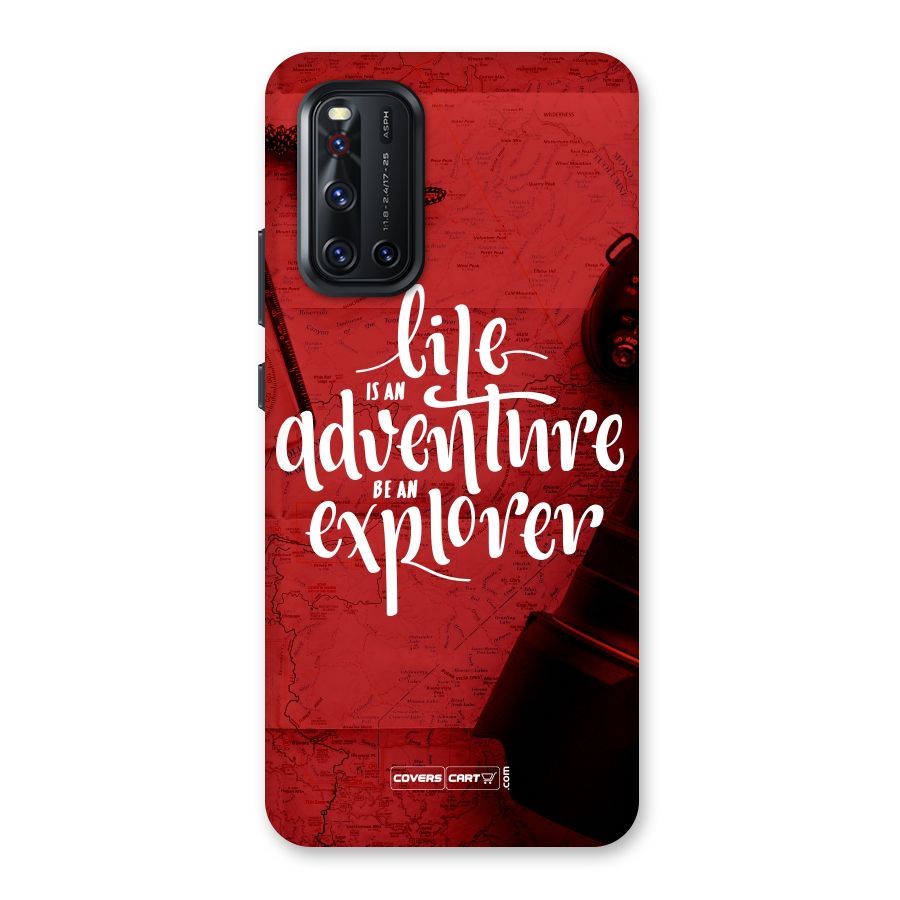 Life Adventure Explorer Back Case for Vivo V19