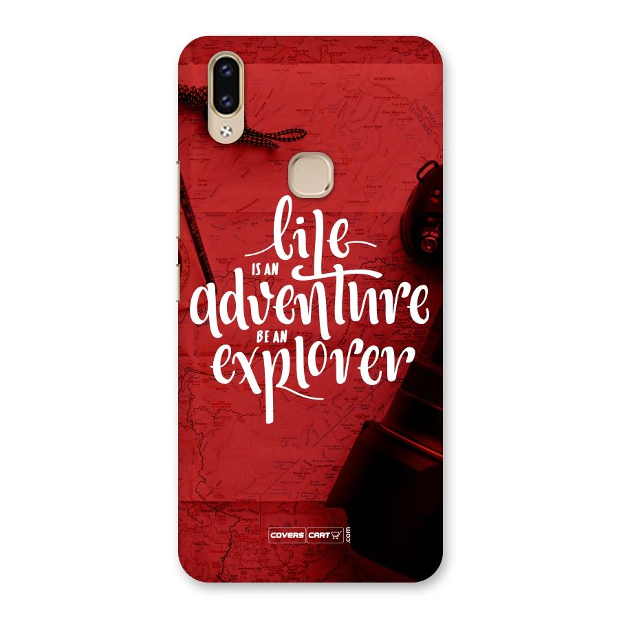 Life Adventure Explorer Back Case for Vivo V9 Youth