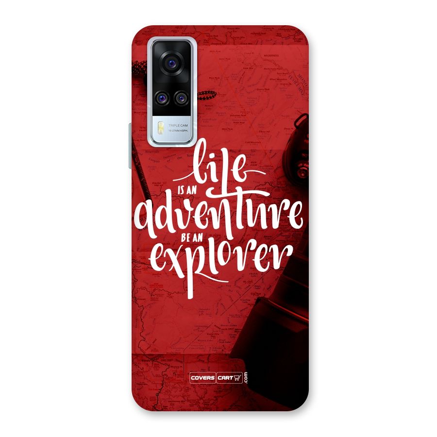 Life Adventure Explorer Back Case for Vivo Y31