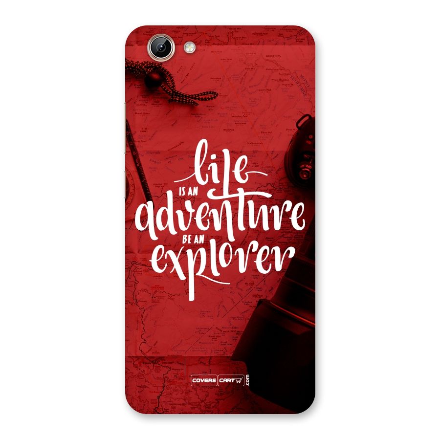 Life Adventure Explorer Back Case for Vivo Y71i