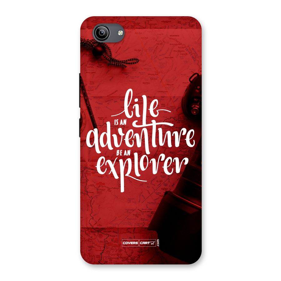 Life Adventure Explorer Back Case for Vivo Y81i
