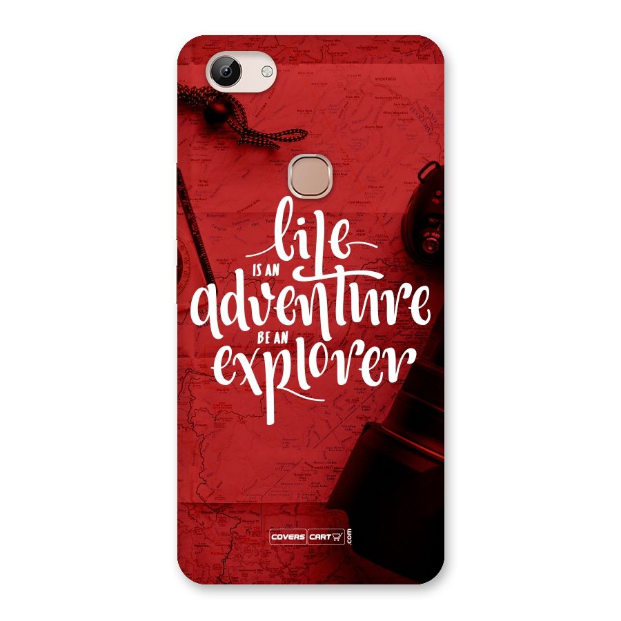Life Adventure Explorer Back Case for Vivo Y83