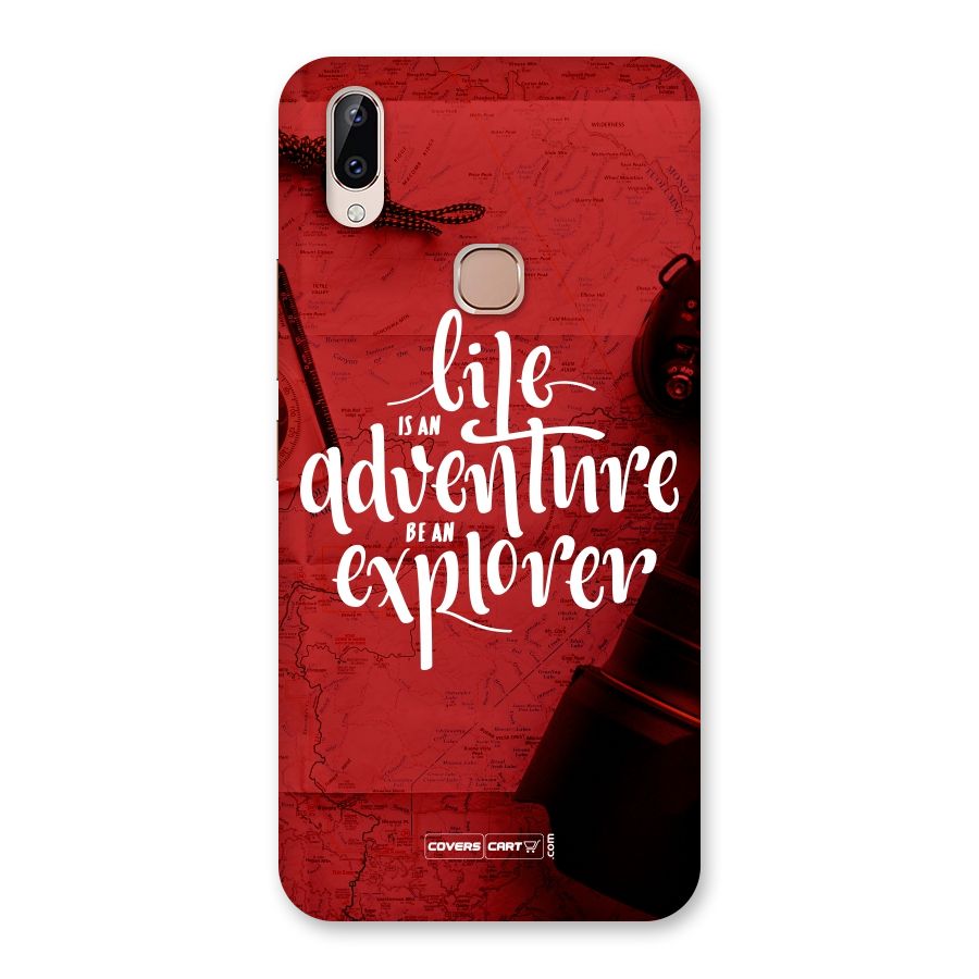 Life Adventure Explorer Back Case for Vivo Y83 Pro