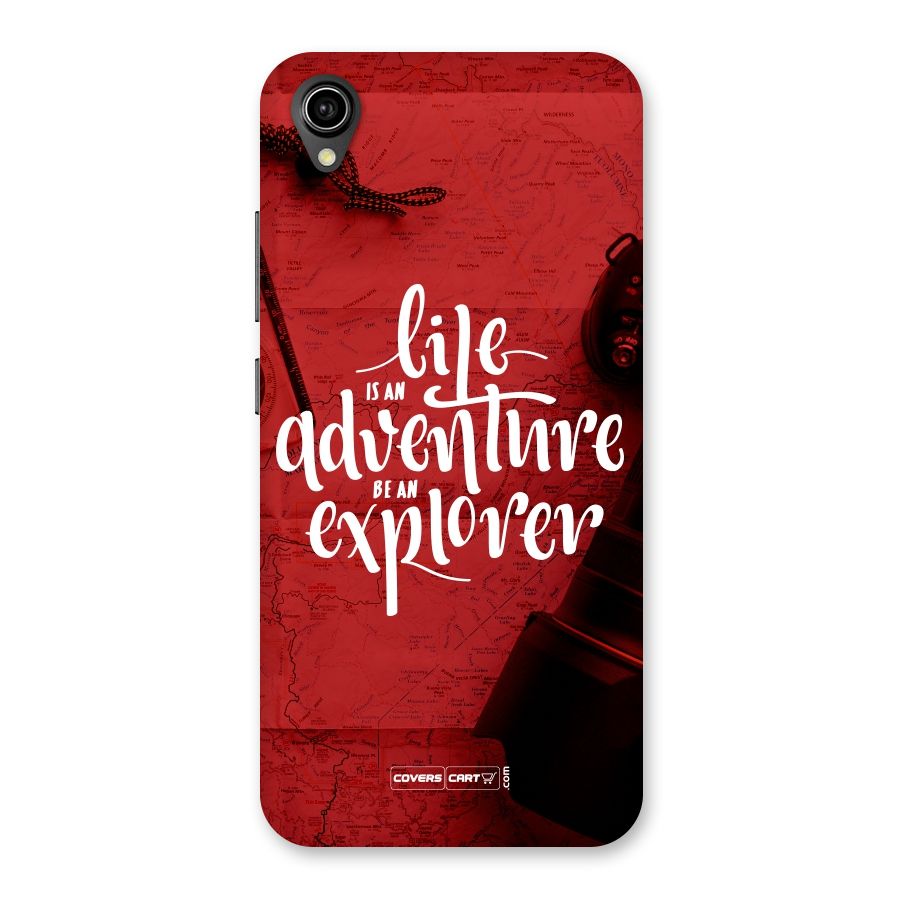 Life Adventure Explorer Back Case for Vivo Y90