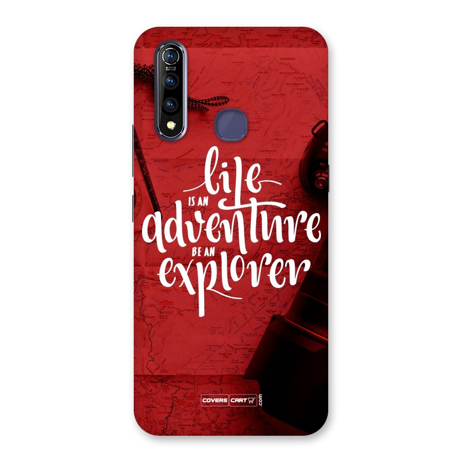 Life Adventure Explorer Back Case for Vivo Z1 Pro