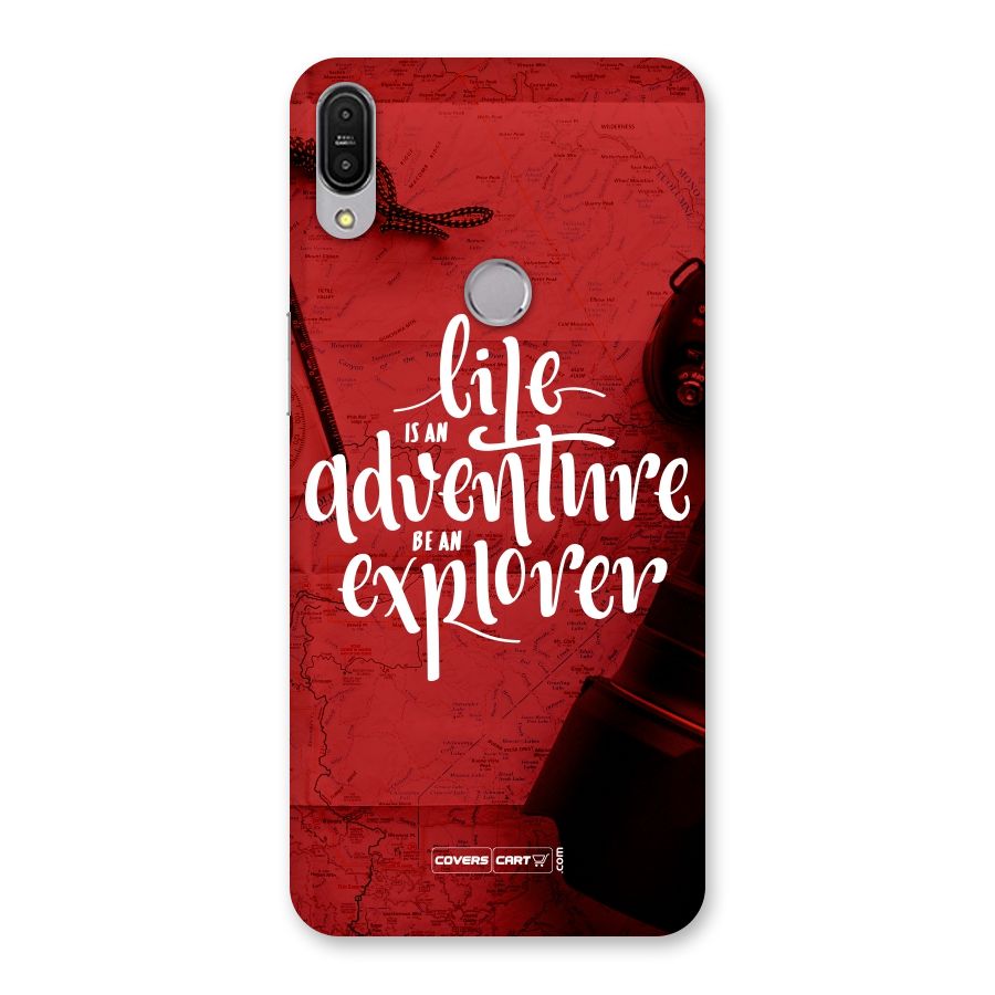 Life Adventure Explorer Back Case for Zenfone Max Pro M1