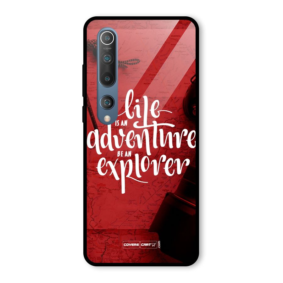 Life Adventure Explorer Glass Back Case for Mi 10