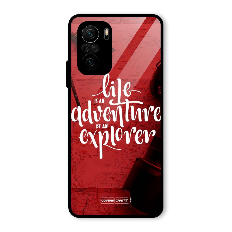 Life Adventure Explorer Glass Back Case for Mi 11X Pro