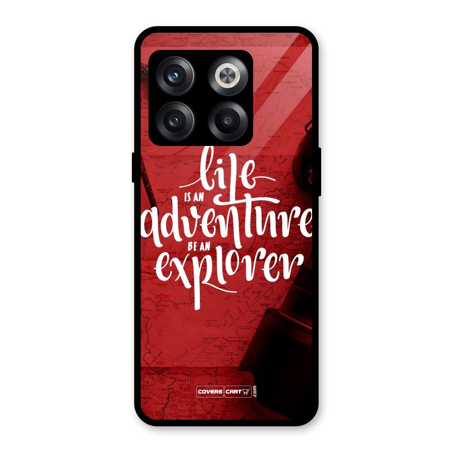 Life Adventure Explorer Glass Back Case for OnePlus 10T