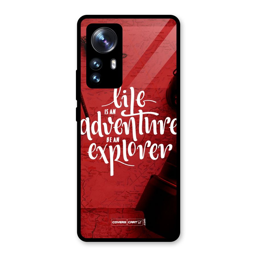 Life Adventure Explorer Glass Back Case for Xiaomi 12 Pro
