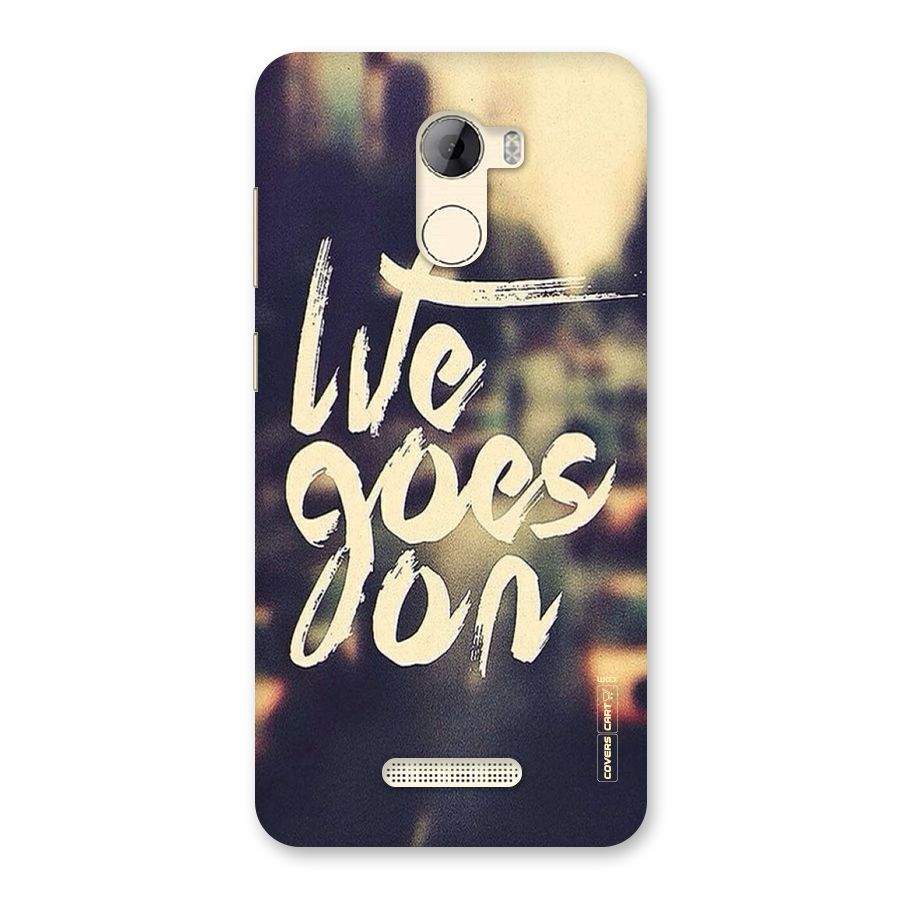 Life Goes On Back Case for Gionee A1 LIte