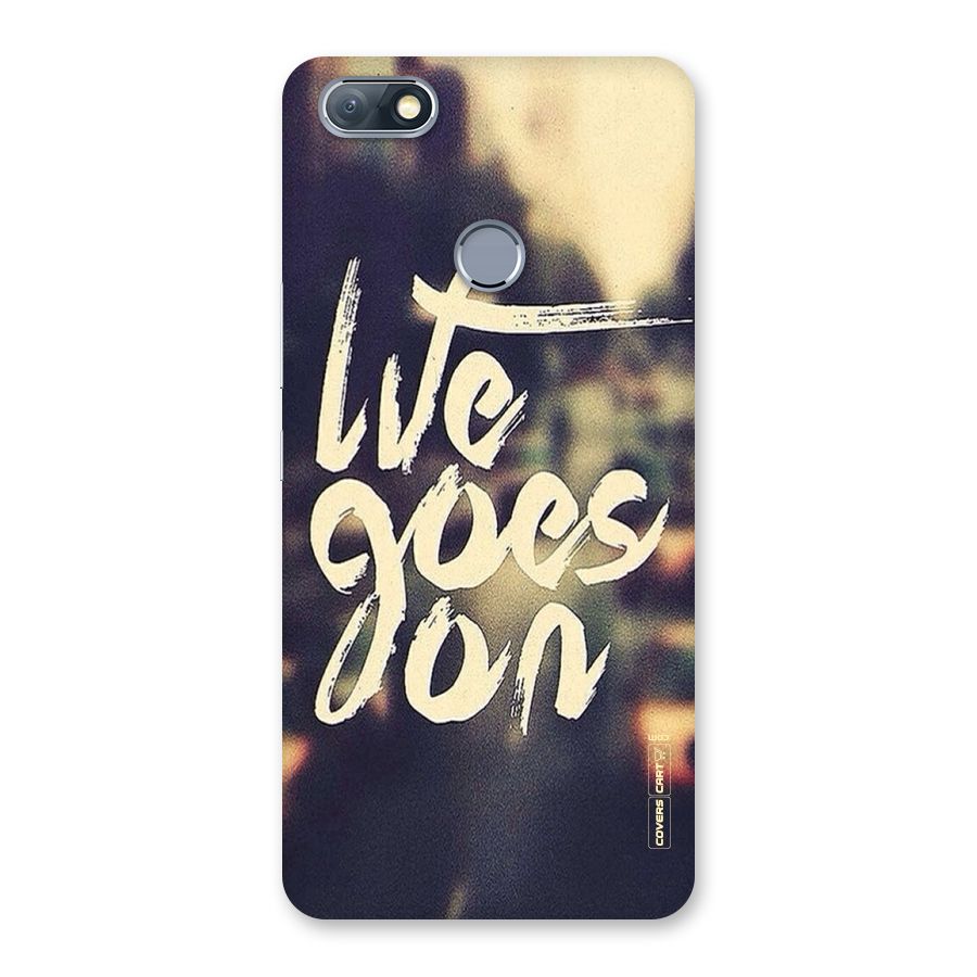 Life Goes On Back Case for Infinix Note 5