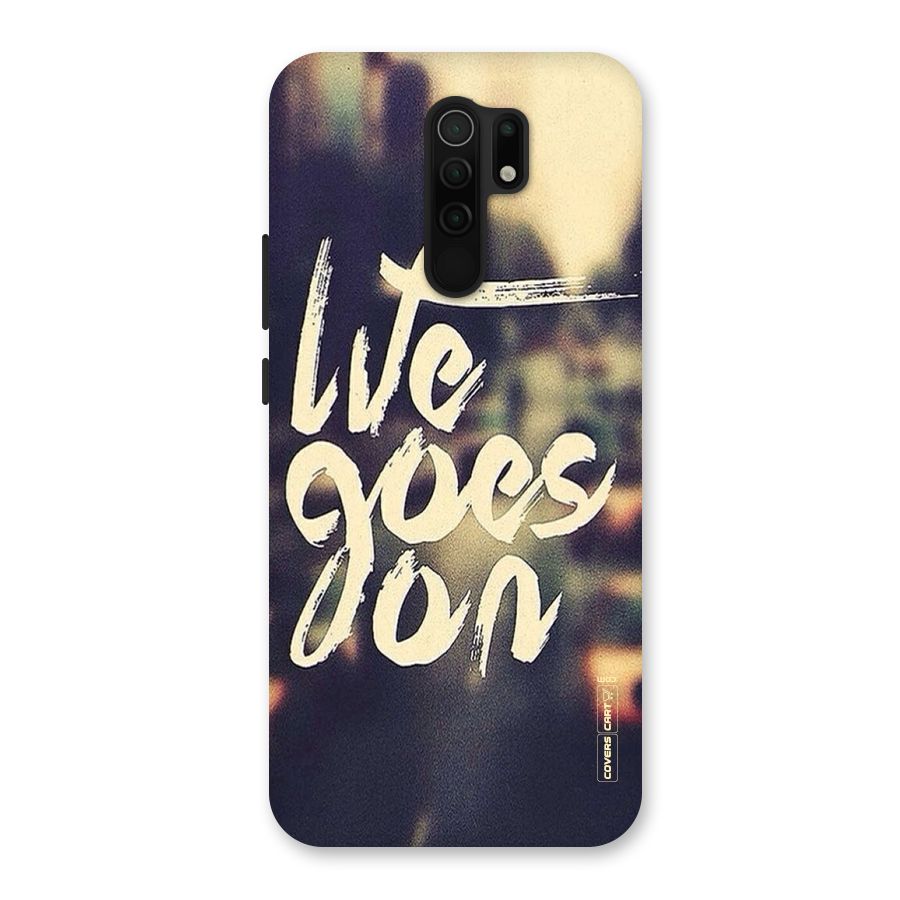 Life Goes On Back Case for Poco M2
