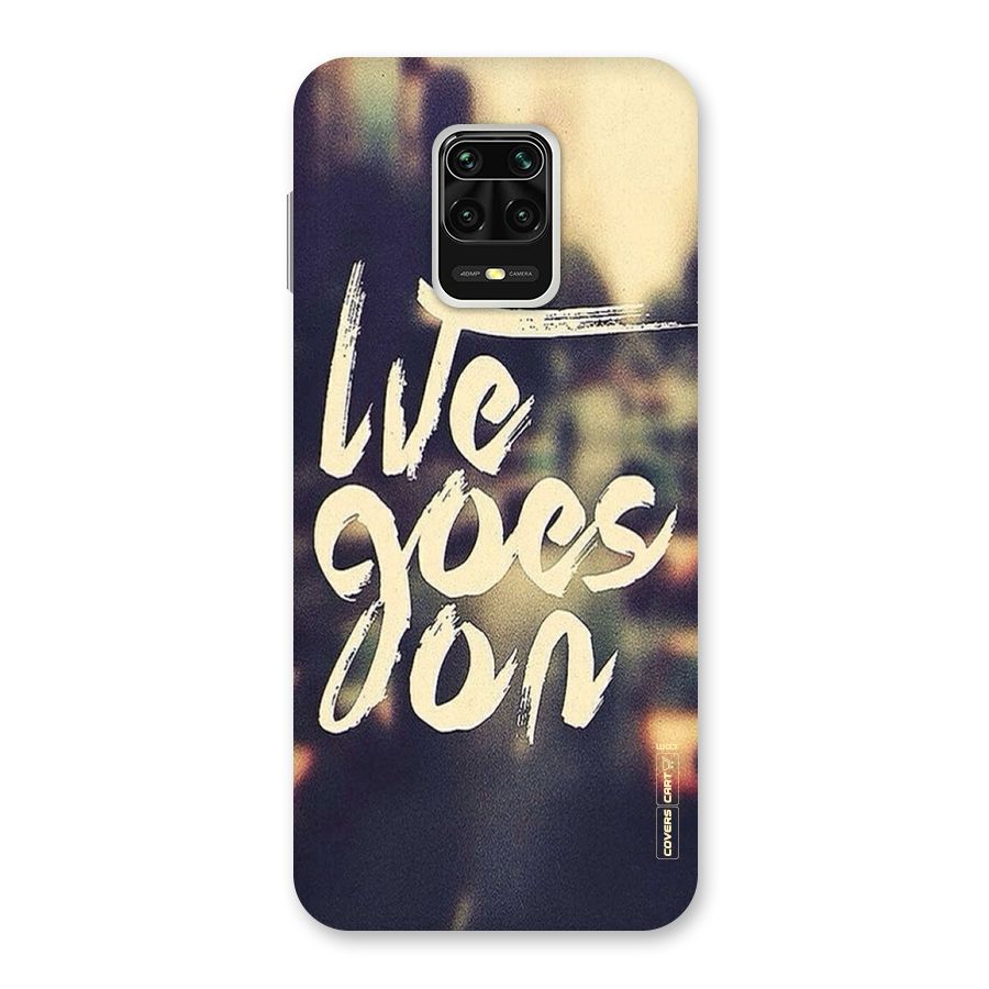 Life Goes On Back Case for Poco M2 Pro