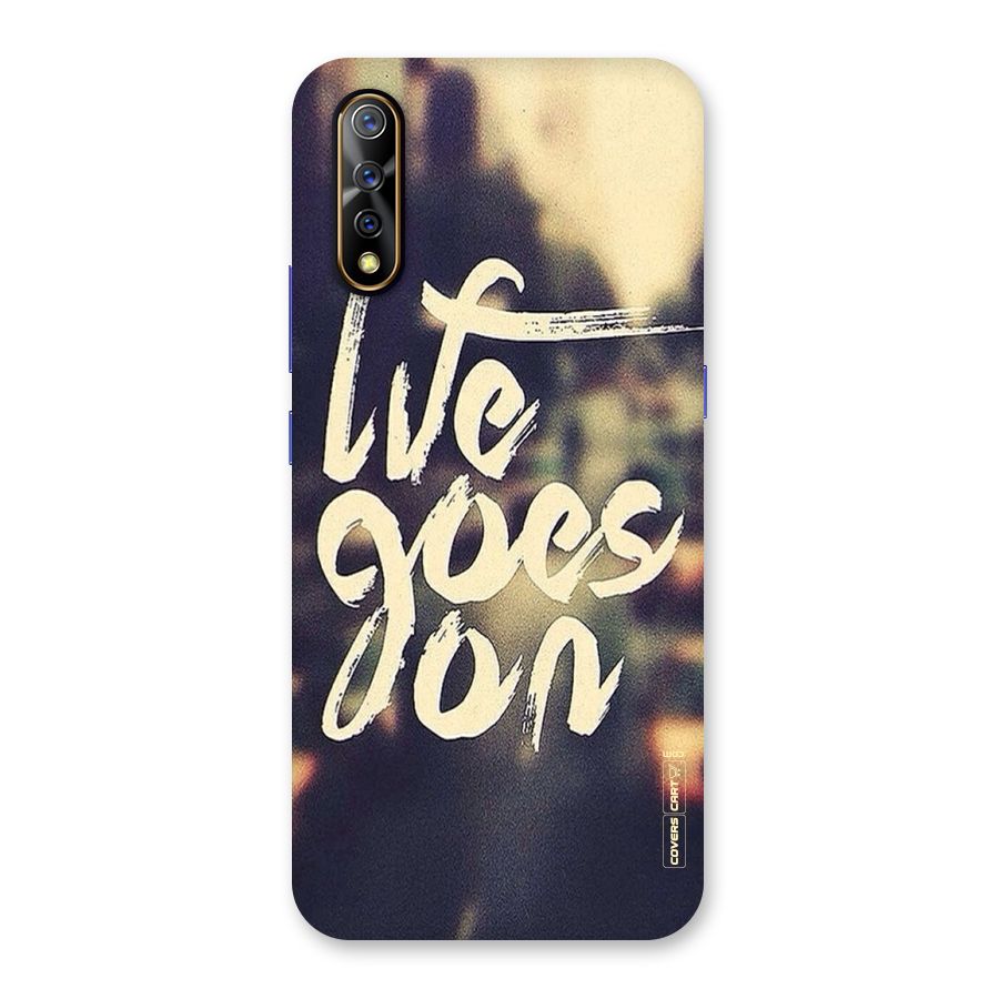 Life Goes On Back Case for Vivo S1