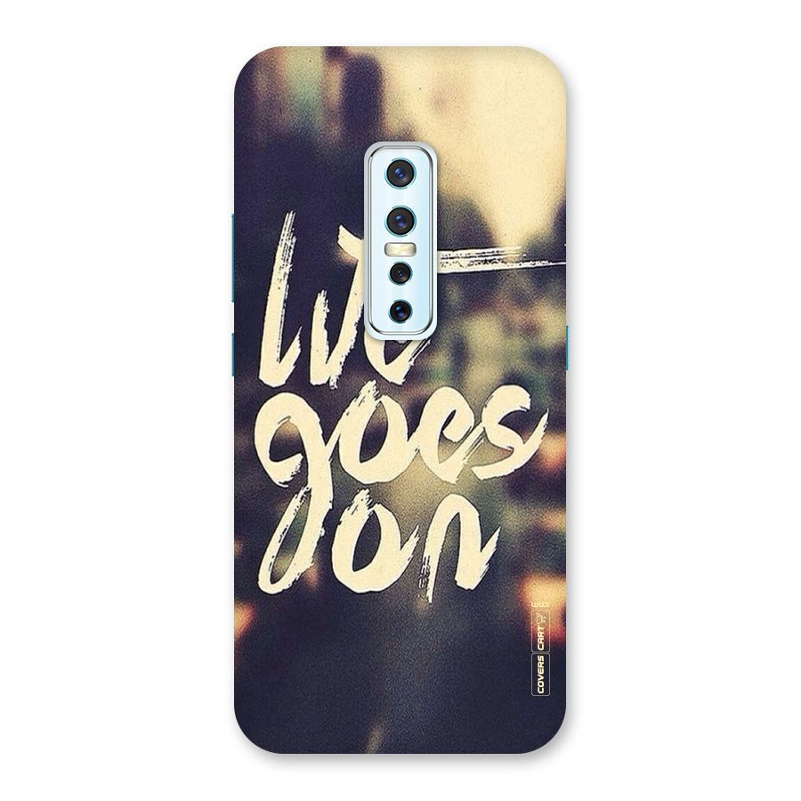 Life Goes On Back Case for Vivo V17 Pro