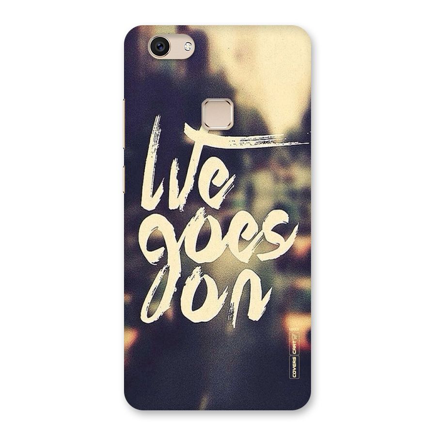 Life Goes On Back Case for Vivo V7