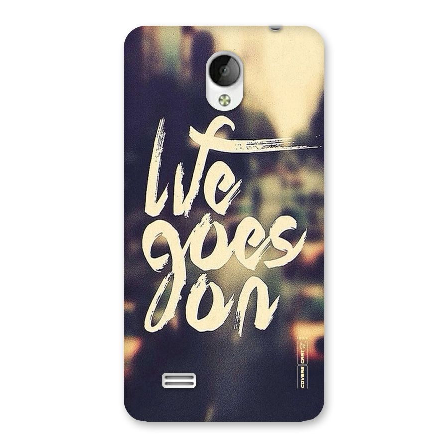 Life Goes On Back Case for Vivo Y21