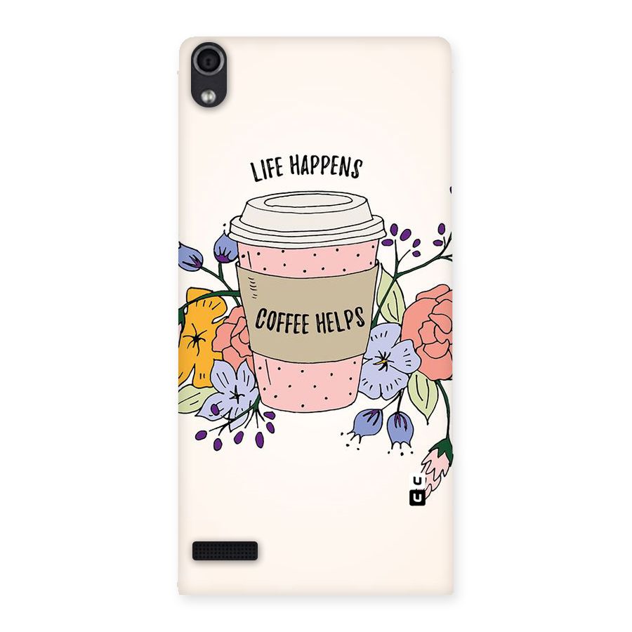 Life Happens Back Case for Ascend P6