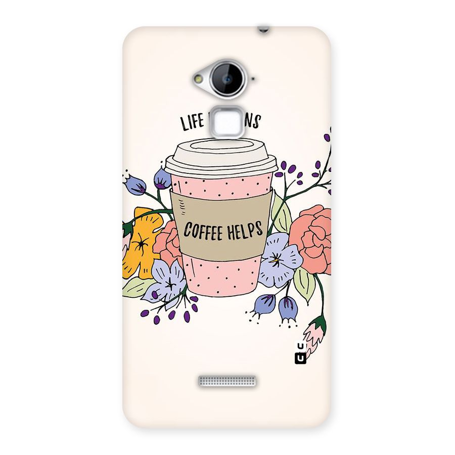Life Happens Back Case for Coolpad Note 3
