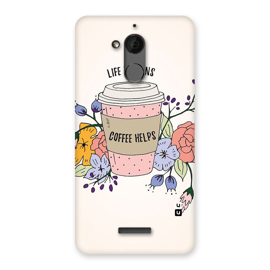 Life Happens Back Case for Coolpad Note 5