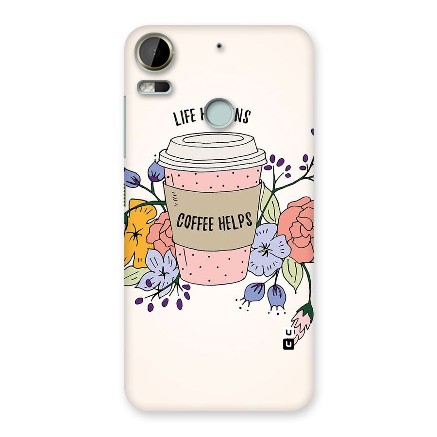 Life Happens Back Case for Desire 10 Pro