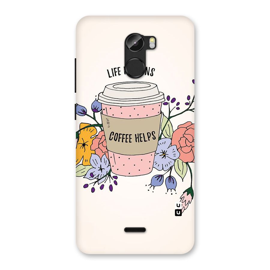 Life Happens Back Case for Gionee X1
