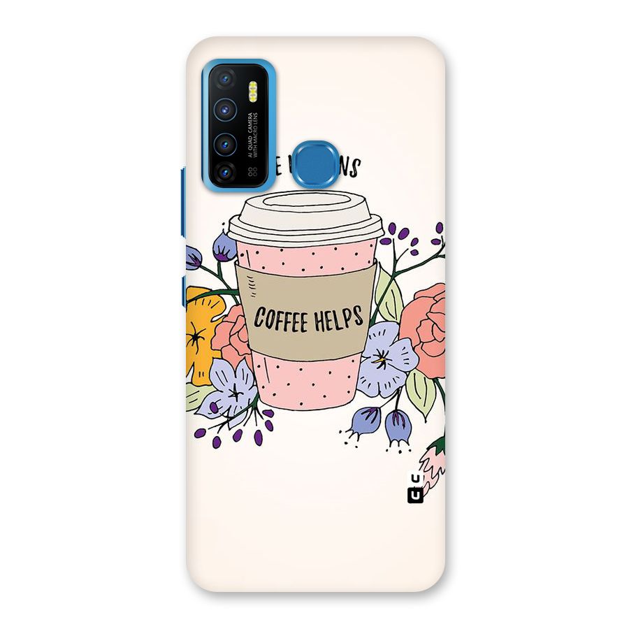 Life Happens Back Case for Infinix Hot 9
