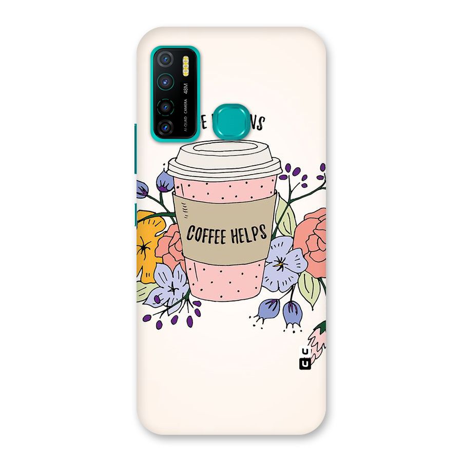 Life Happens Back Case for Infinix Hot 9 Pro