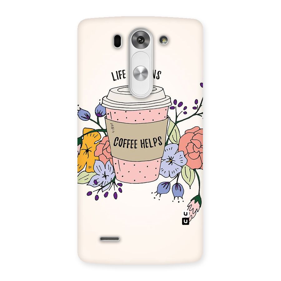 Life Happens Back Case for LG G3 Mini