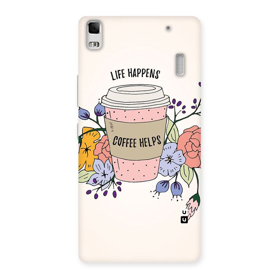 Life Happens Back Case for Lenovo A7000