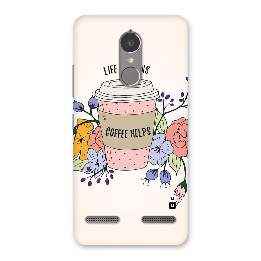 Life Happens Back Case for Lenovo K6 Power